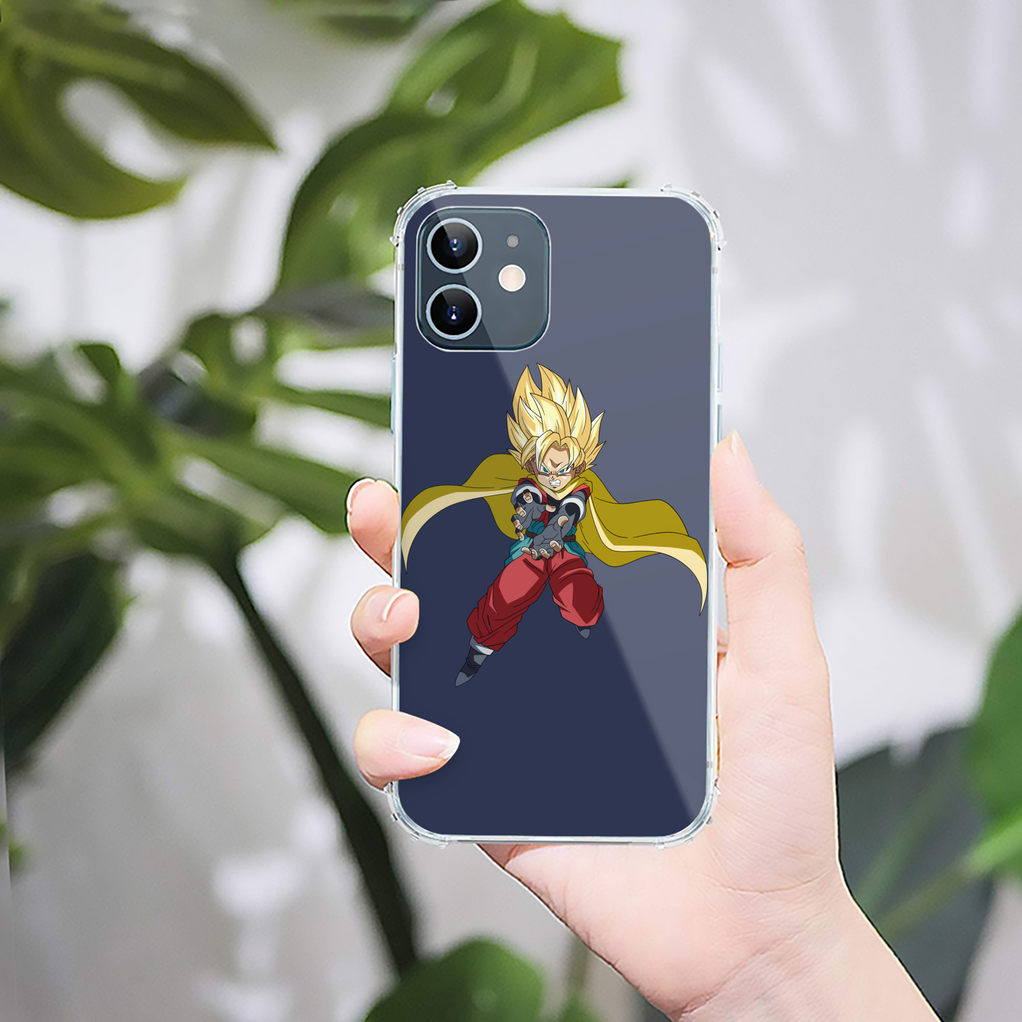 （画像用） ドラゴンボール DRAGON BALL 【iPhone 12シリーズ対応】透明スマホケース（クリアソフトケース）